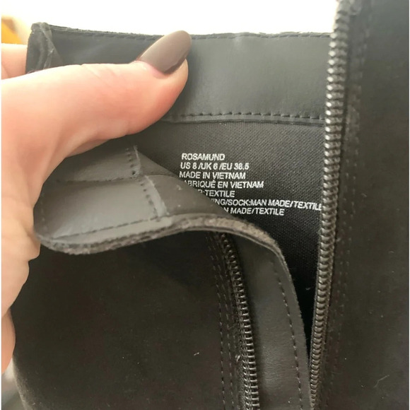 Shoe Dazzle Rosamund Block Heeled Booties - Picture 5 of 7